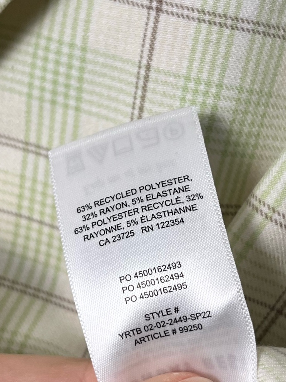 Aritzia Sunday Best Plaid Tuesday Shirt - Picture 6 of 7